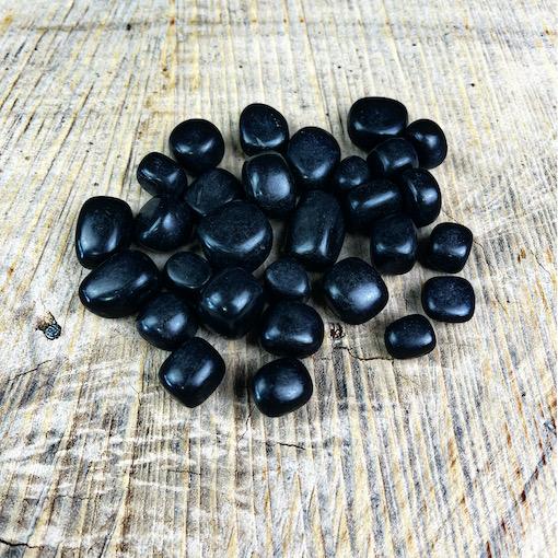 Tumbled Stones A Grade 100gms- Black Onyx (Peru)